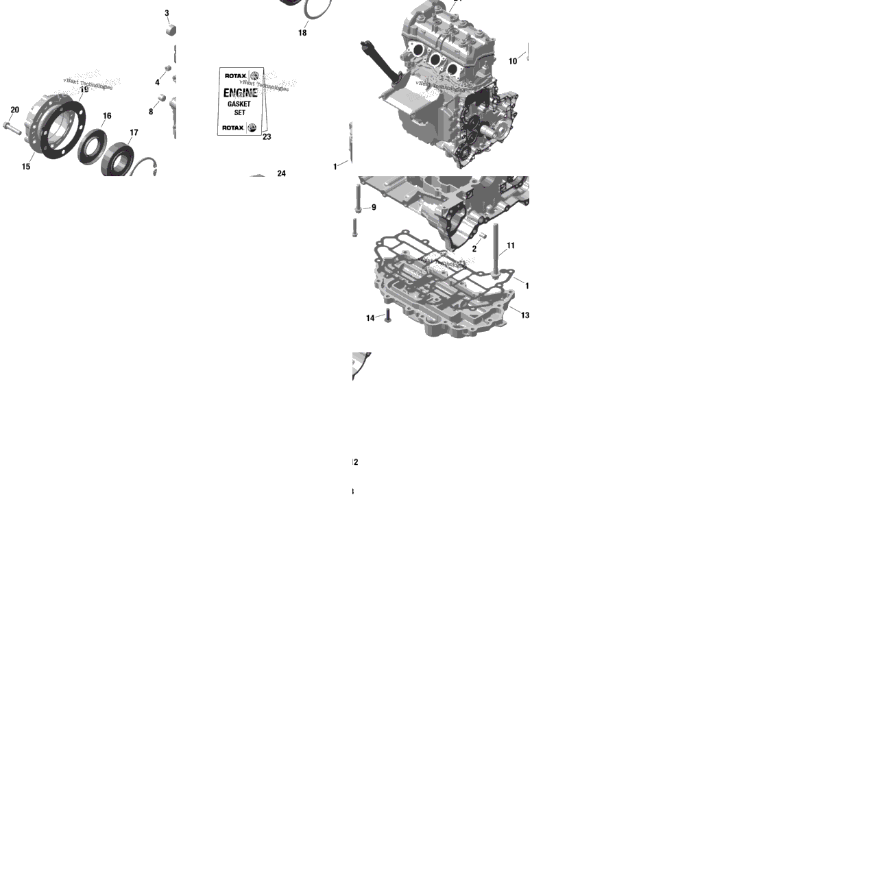Rotax - Crankcase