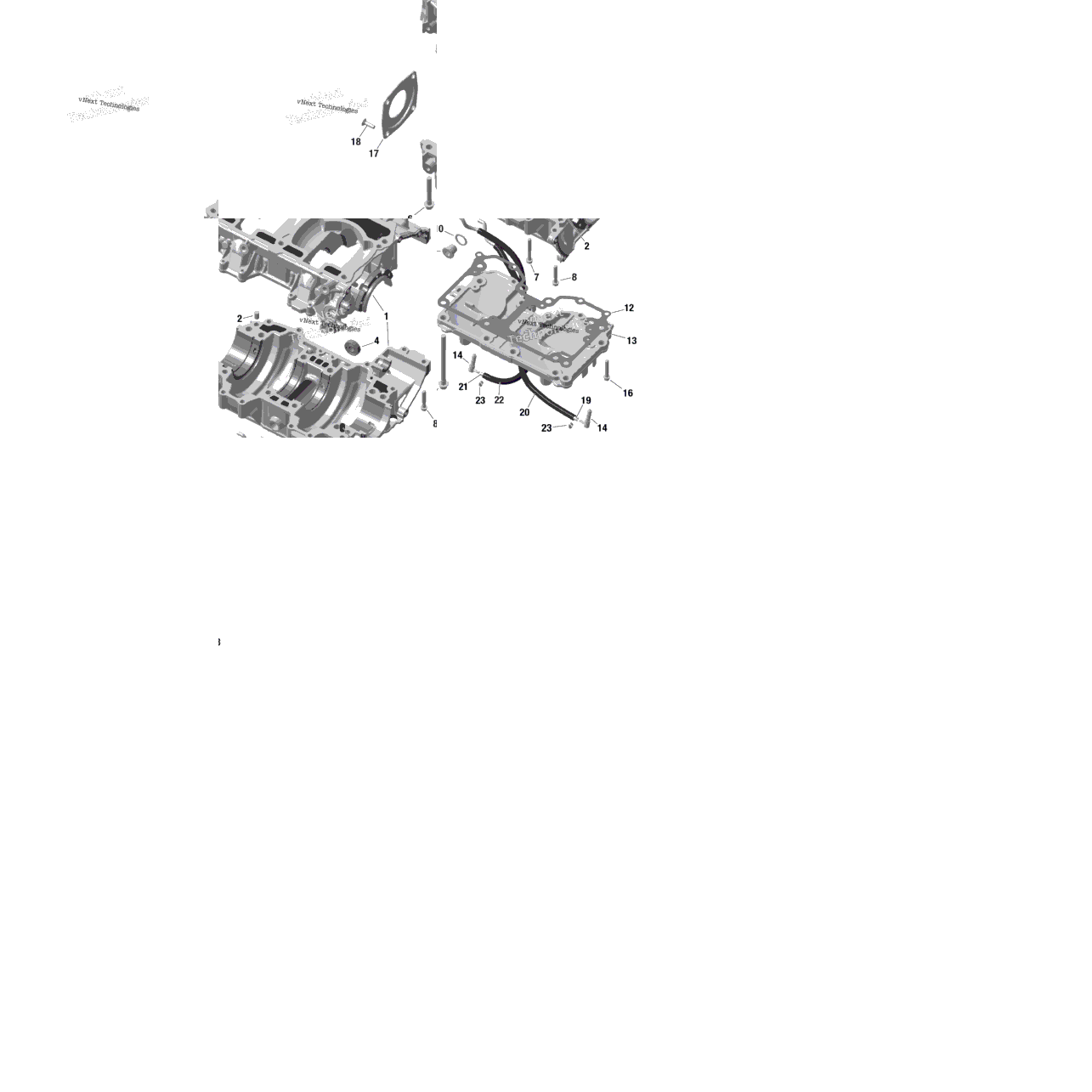 Rotax - Crankcase