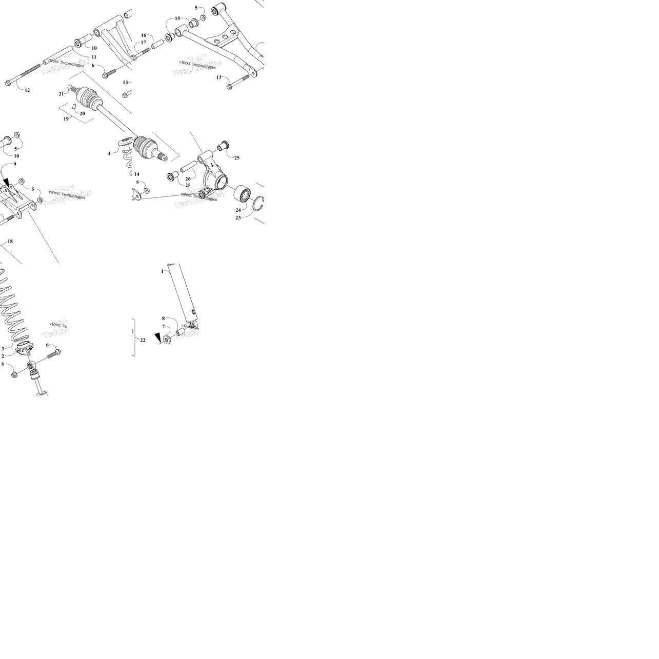 Rear Suspension Assembly