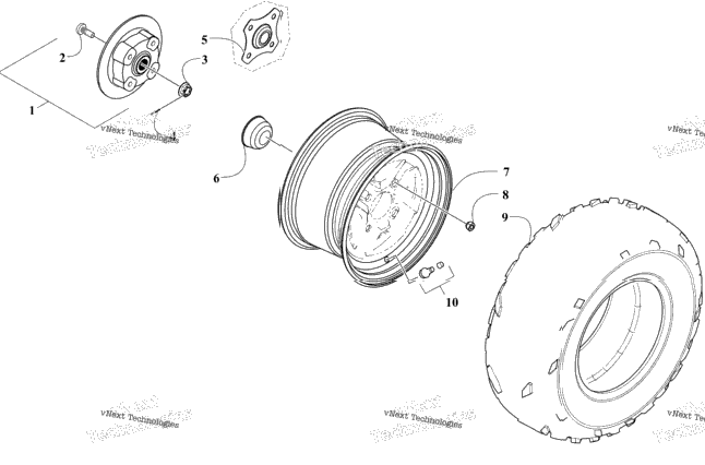 Wheel And Tire Assembly