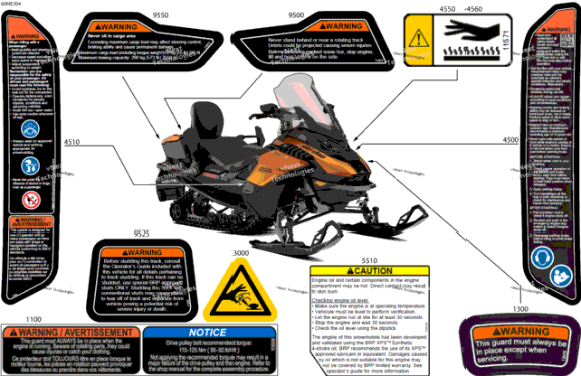 Body - Warning Decals