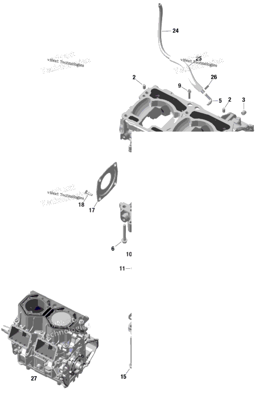 Rotax - Crankcase