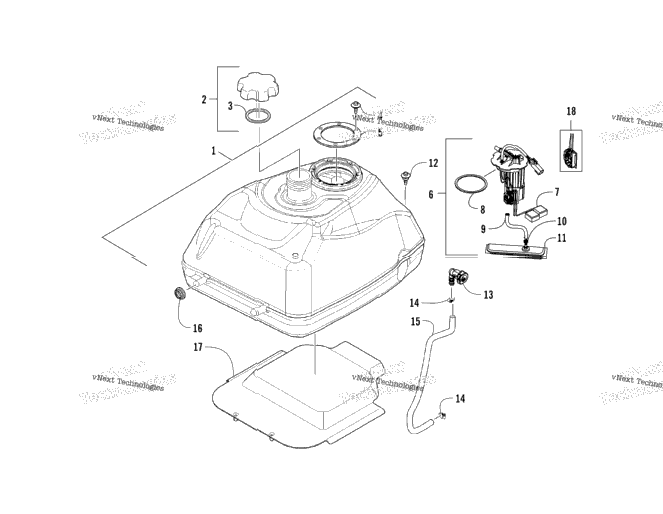 Gas Tank Assembly