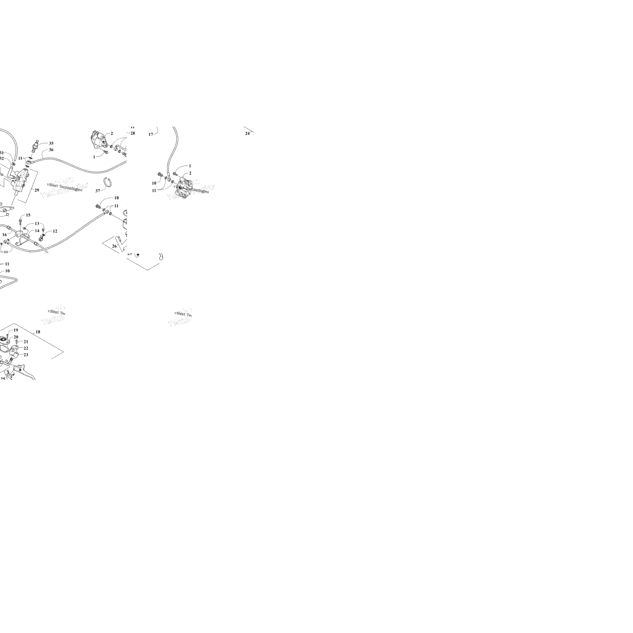 Hydraulic Brake Assembly