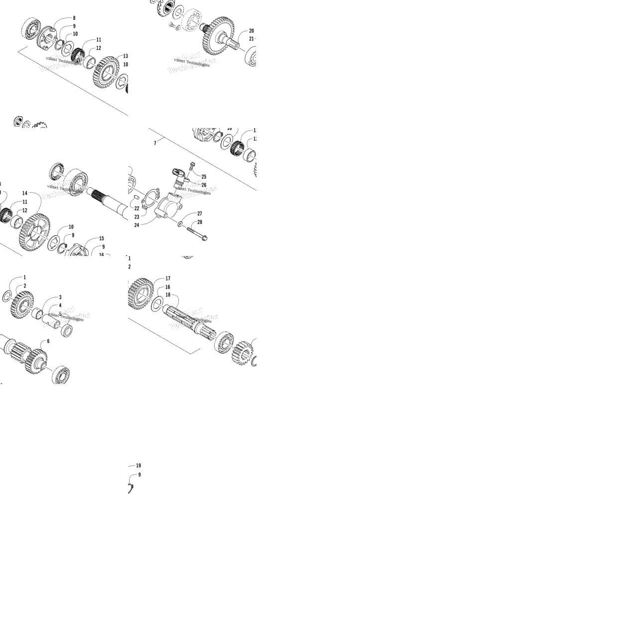 Secondary Transmission Assembly