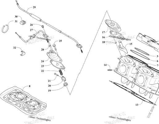 Cylinder And Head Assembly
