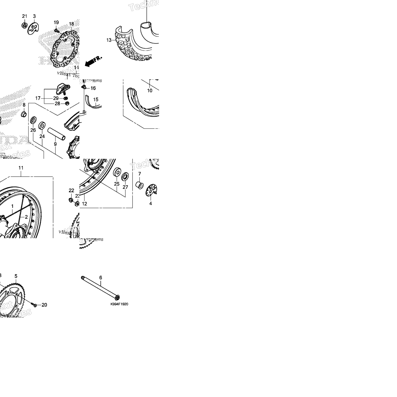 Rear Wheel