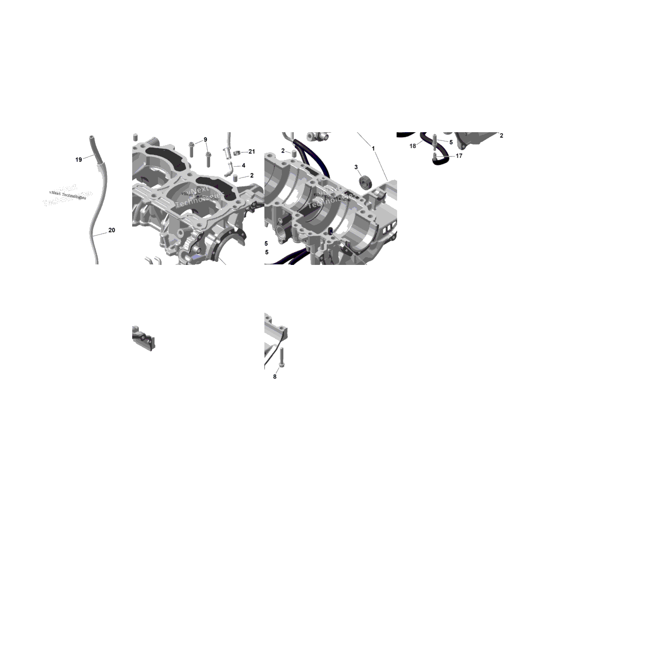 Rotax - Crankcase