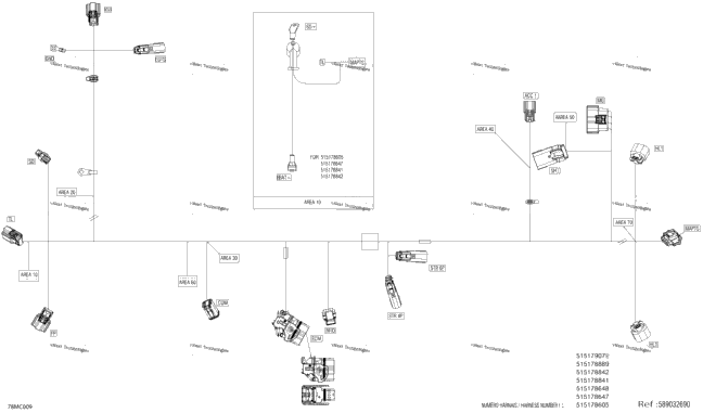 Electric - Main Harness - 515178605
