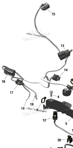 Rotax - Engine Harness And Electronic Module
