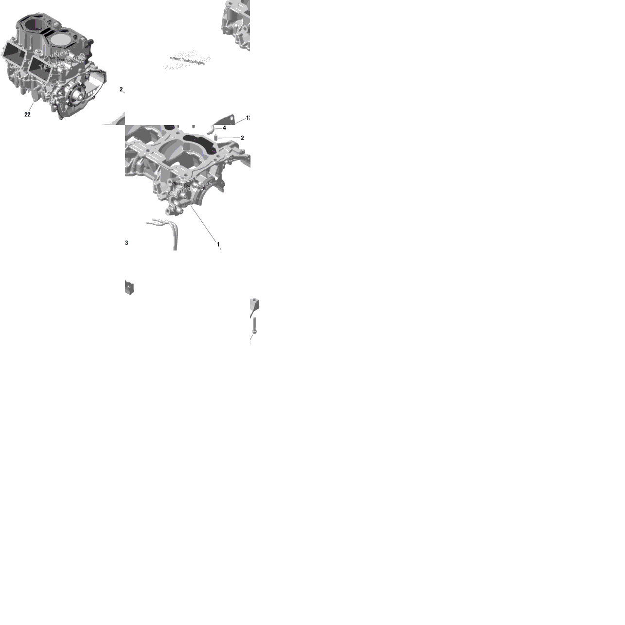 Rotax - Crankcase