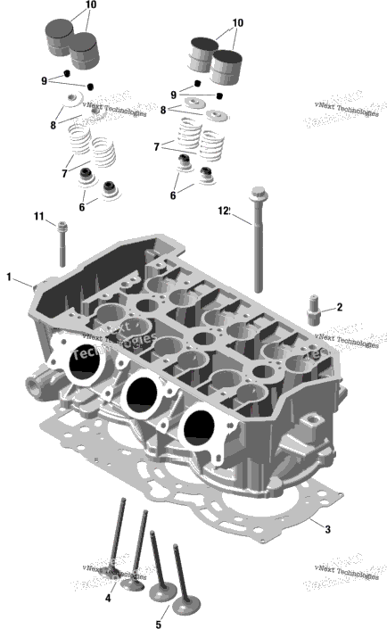 Rotax - Cylinder Head