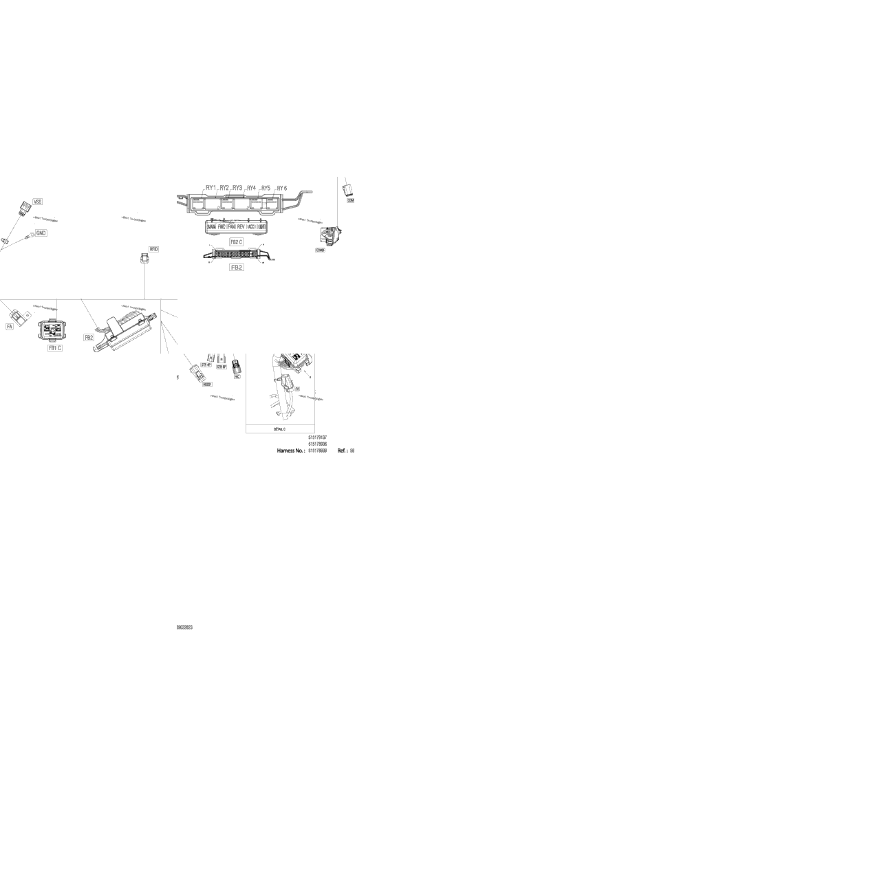 Electric - Main Harness - 515178936