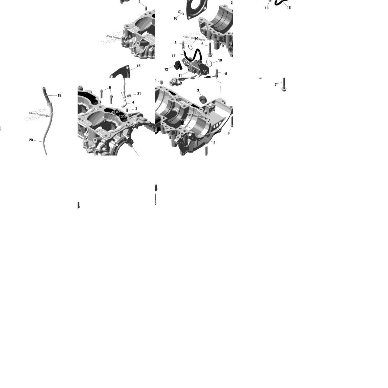 Rotax - Crankcase