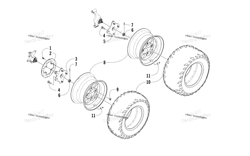 Wheel And Tire Assembly