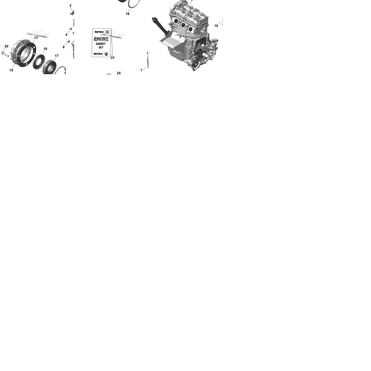 Rotax - Crankcase