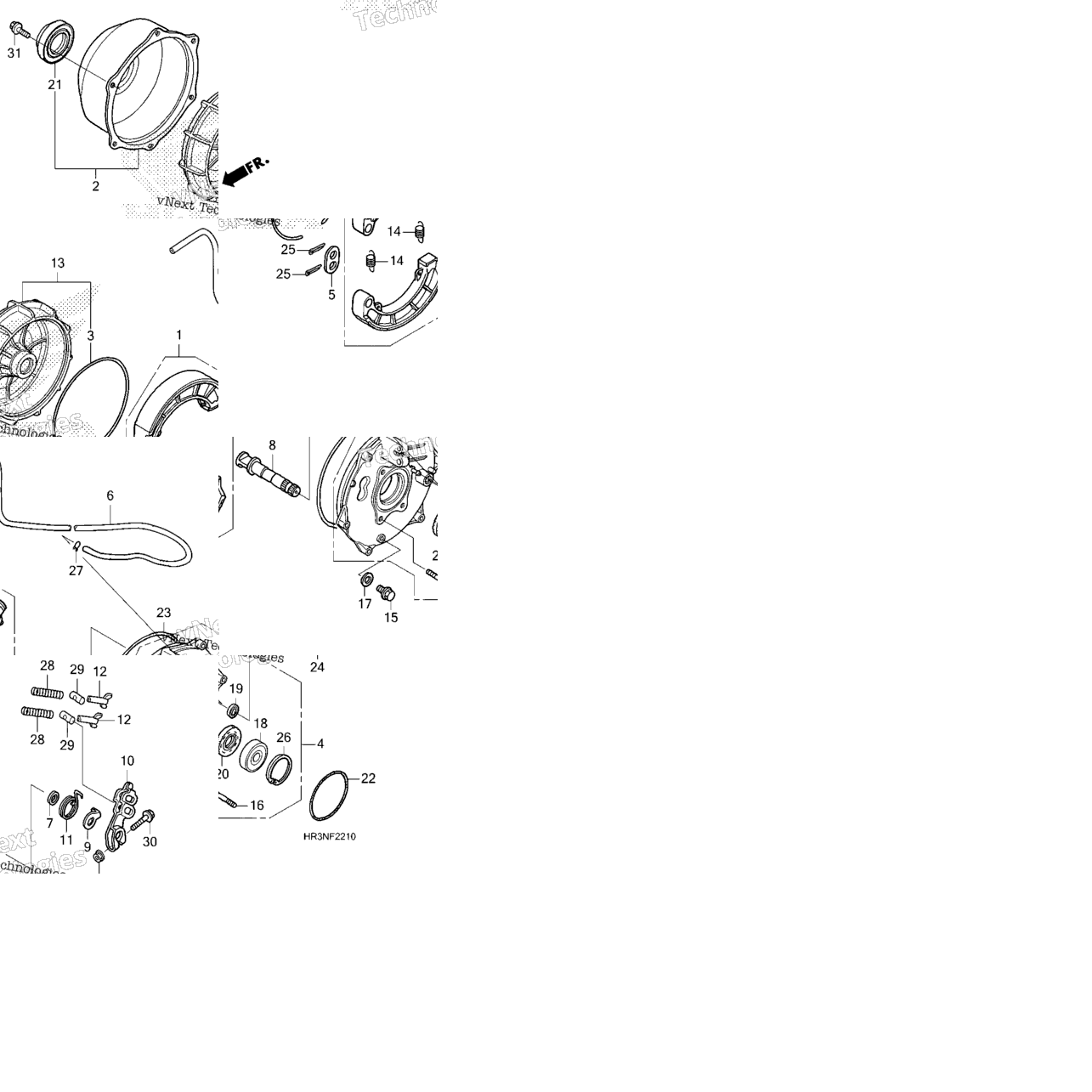 Rear Brake Panel