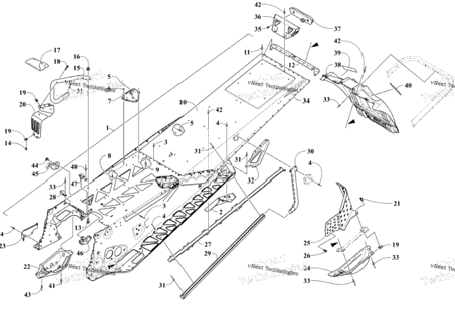 Tunnel And Snowflap Assembly