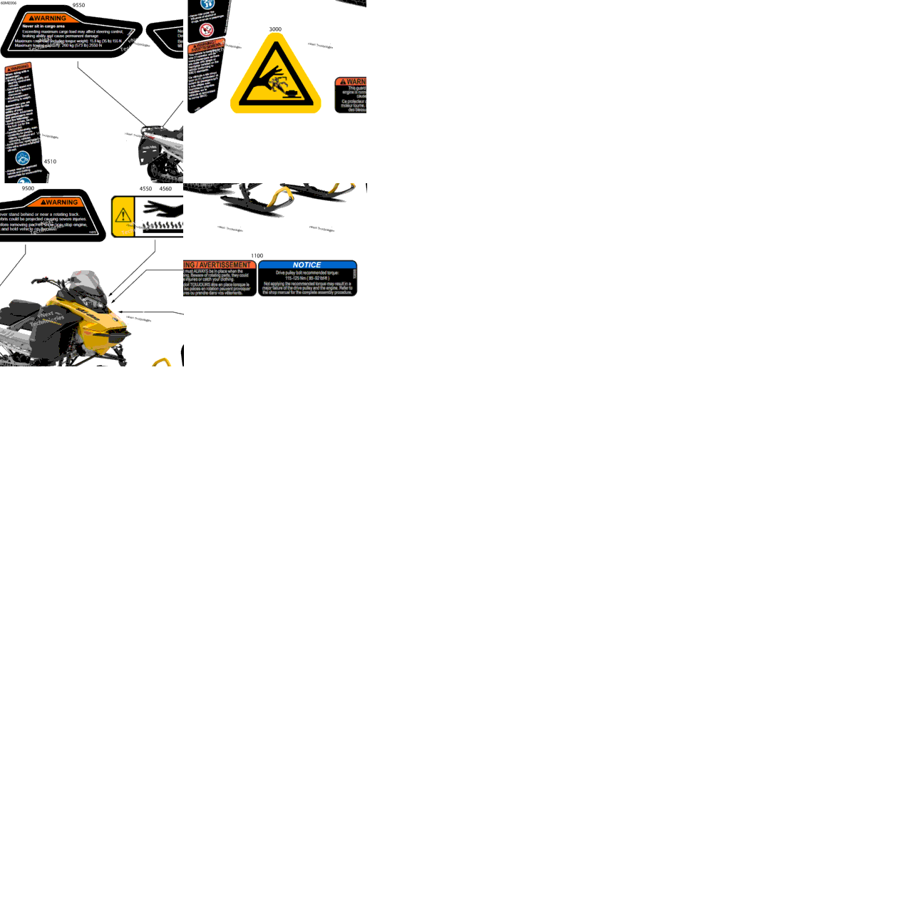 Body - Warning Decals