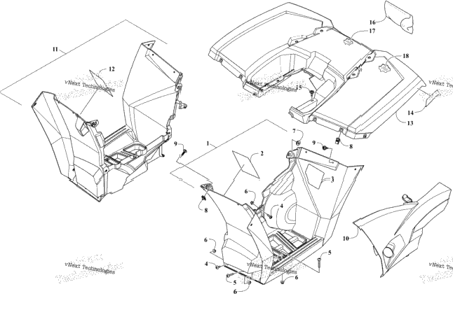 Rear Body Panel Assembly