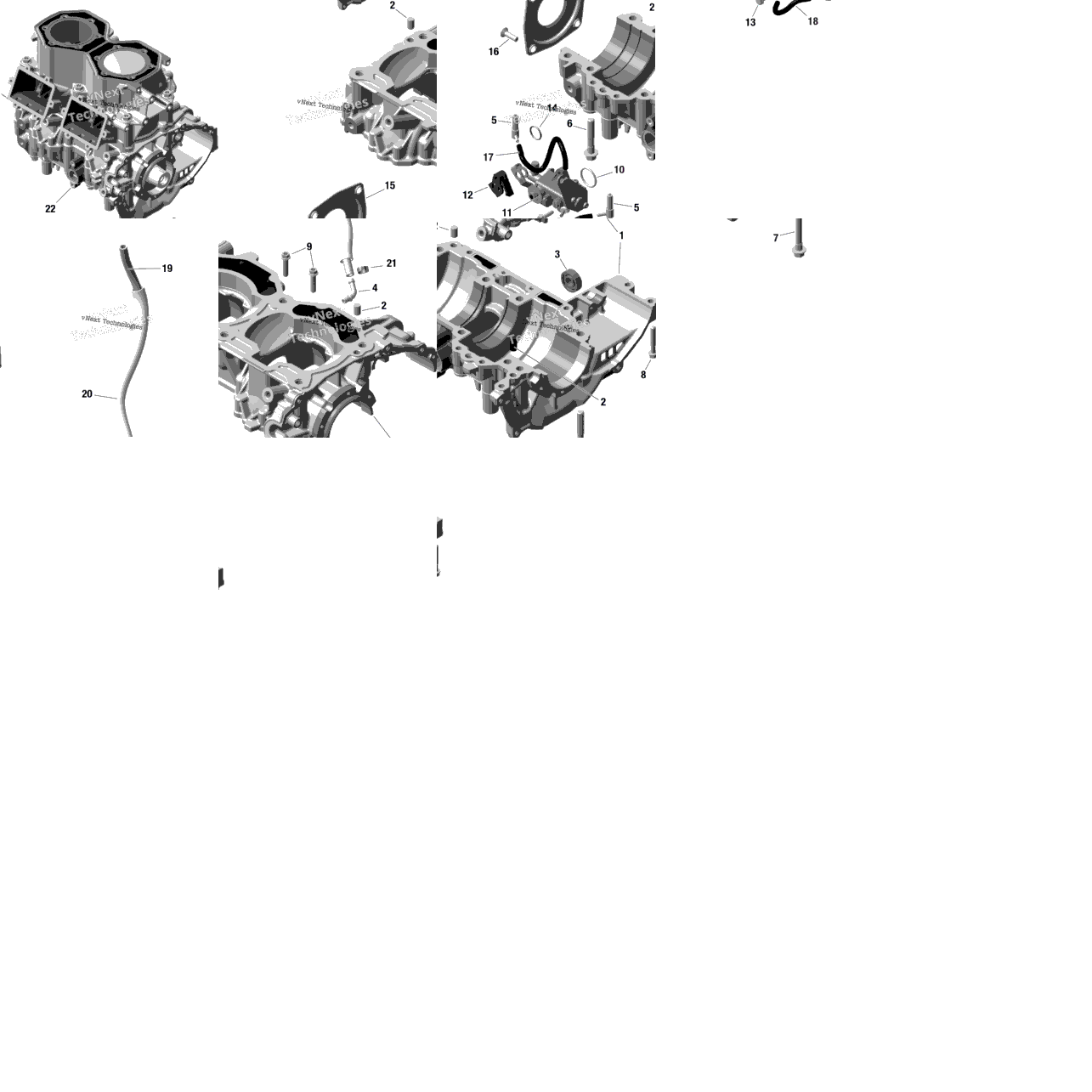 Rotax - Crankcase