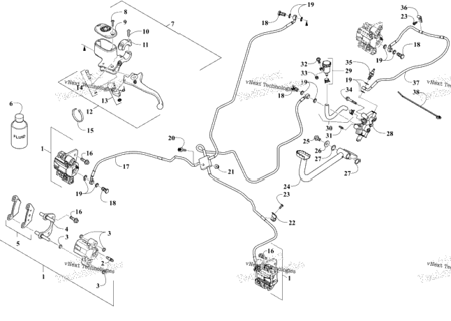 Hydraulic Brake Assembly