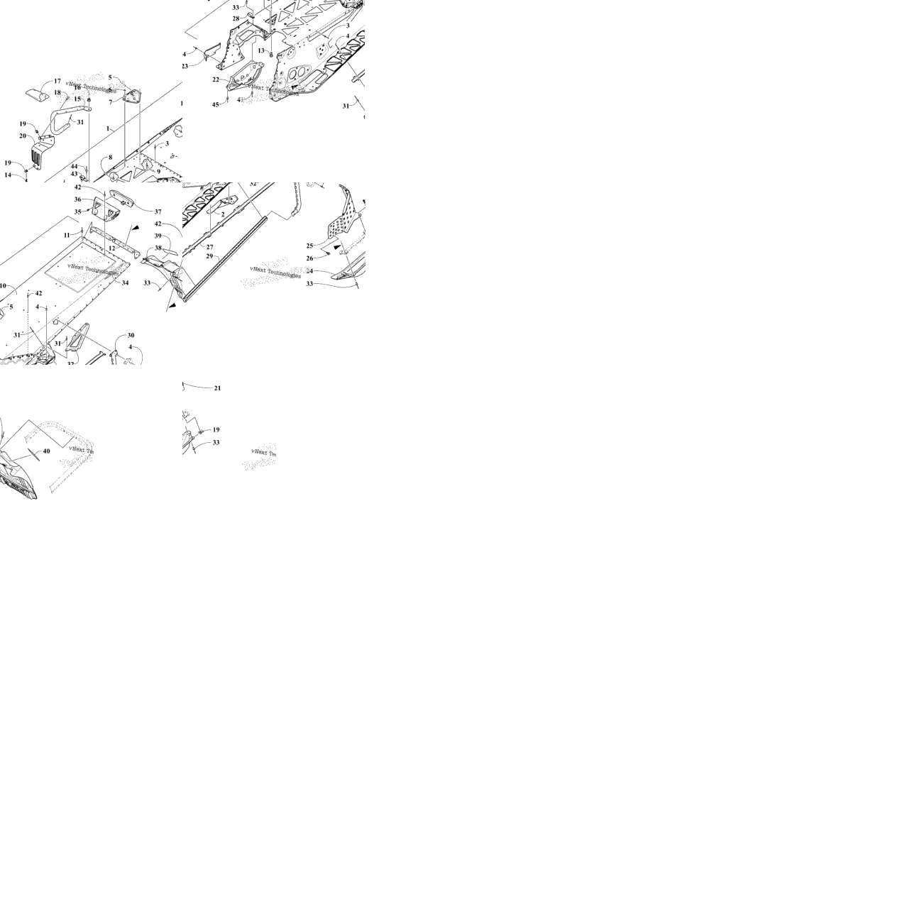 Tunnel And Snowflap Assembly