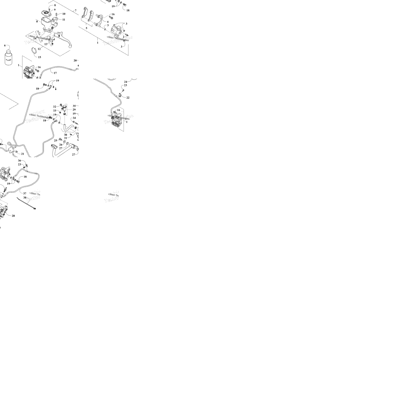 Hydraulic Brake Assembly