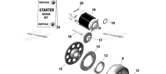 Rotax - Magneto And Electric Starter