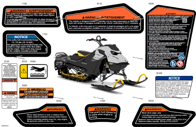 Body - Warning Decals