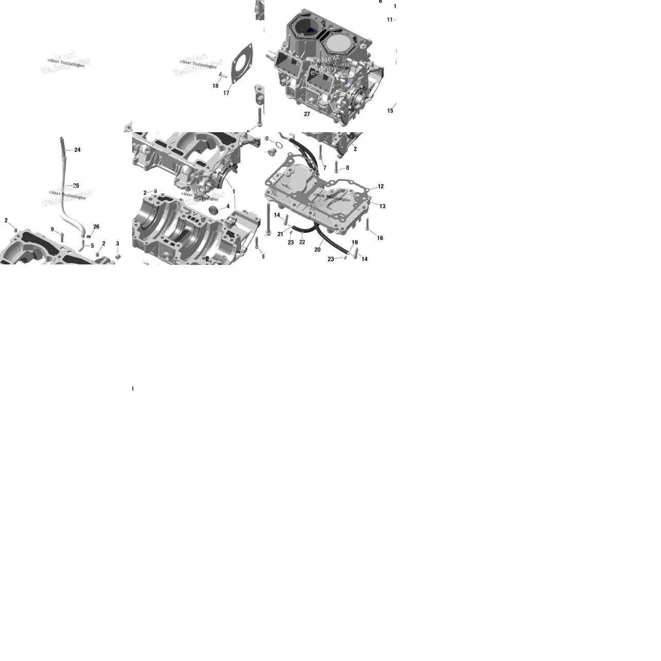 Rotax - Crankcase