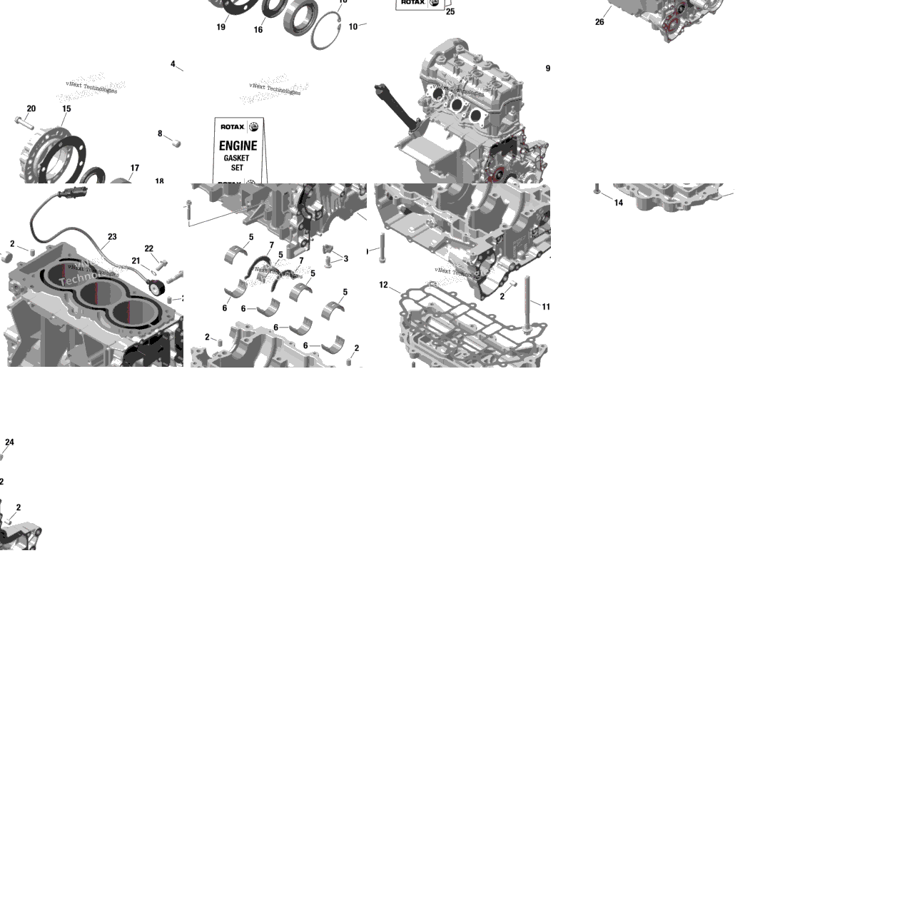 Rotax - Crankcase