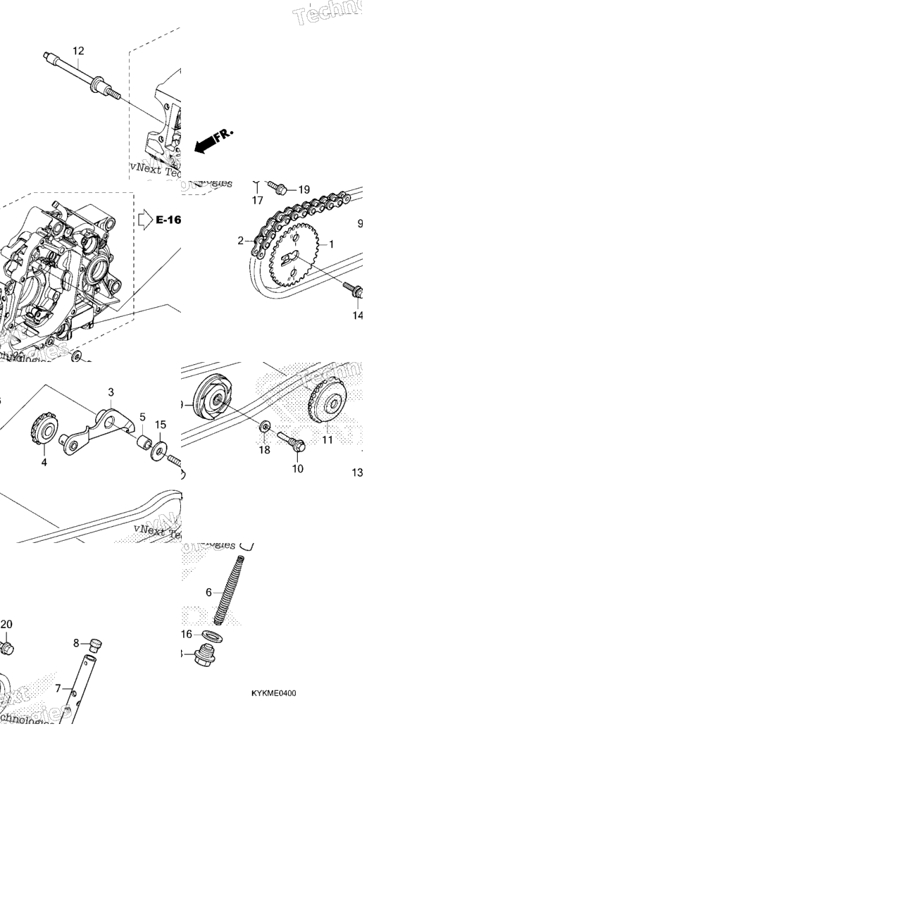 Cam Chain@Tensioner