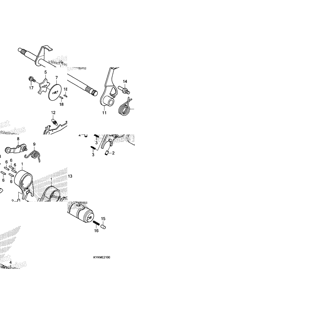 Gearshift Drum