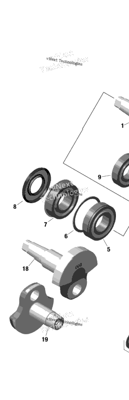 Rotax - Crankshaft And Pistons