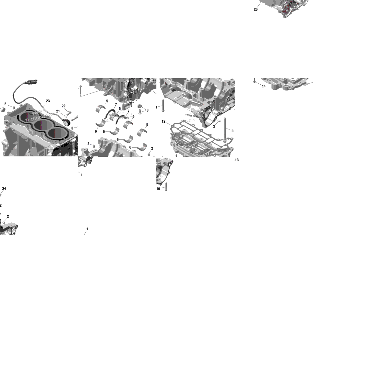 Rotax - Crankcase