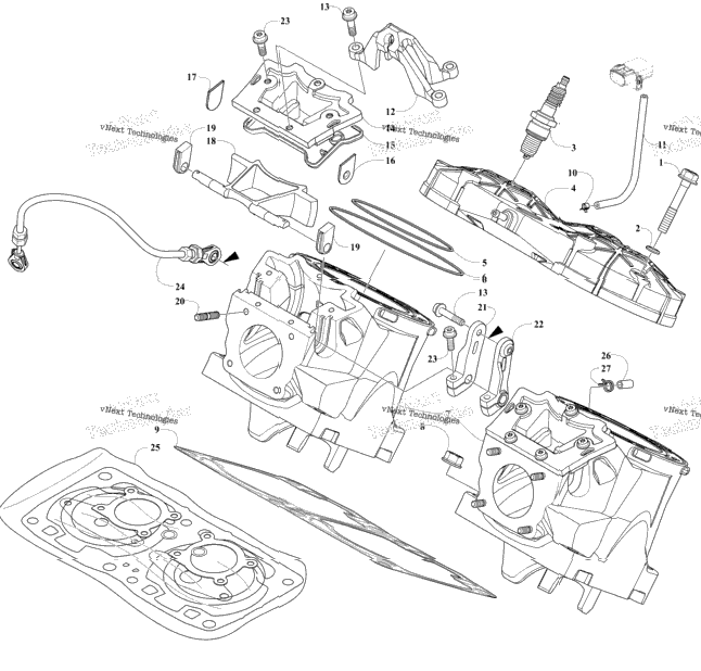Cylinder And Head Assembly