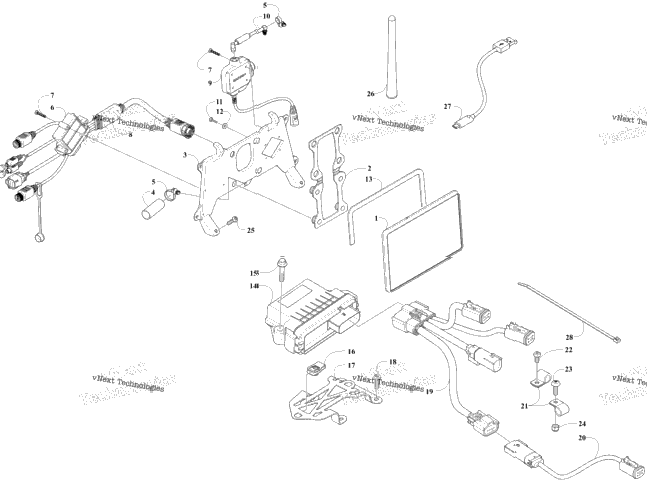 Electrical Components, Garmin And Atac