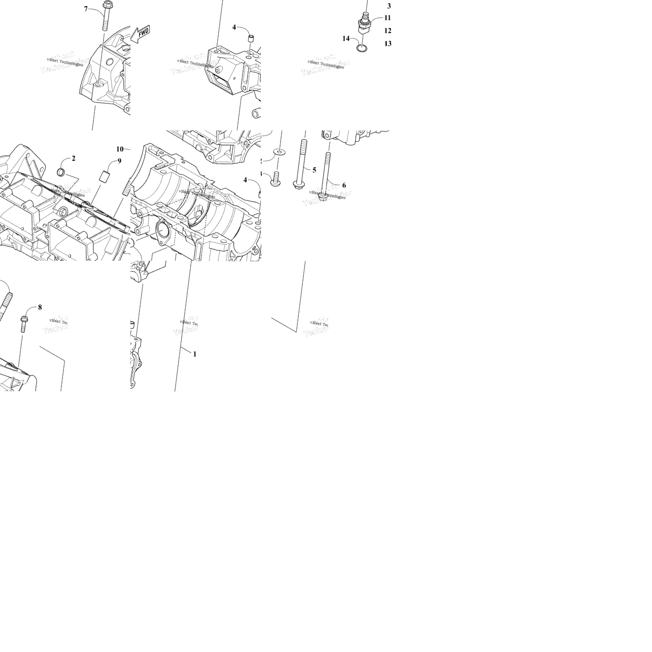 Crankcase Assembly