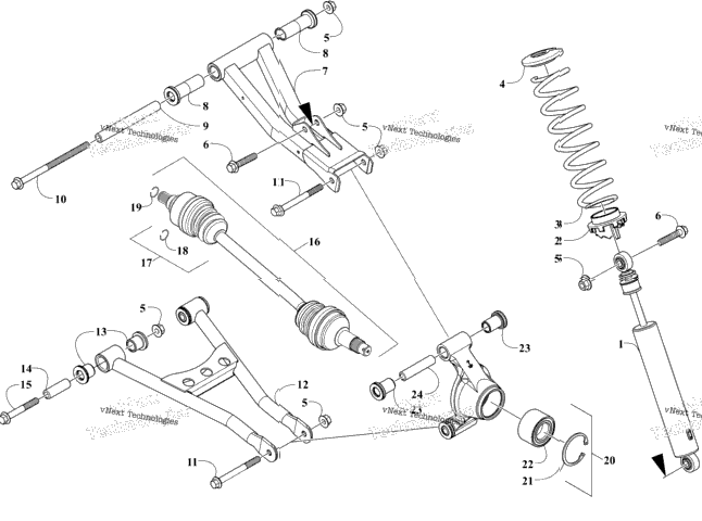 Rear Suspension Assembly
