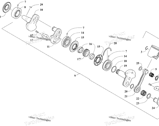 Piston And Crankshaft