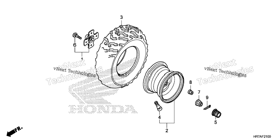 Rear Wheel