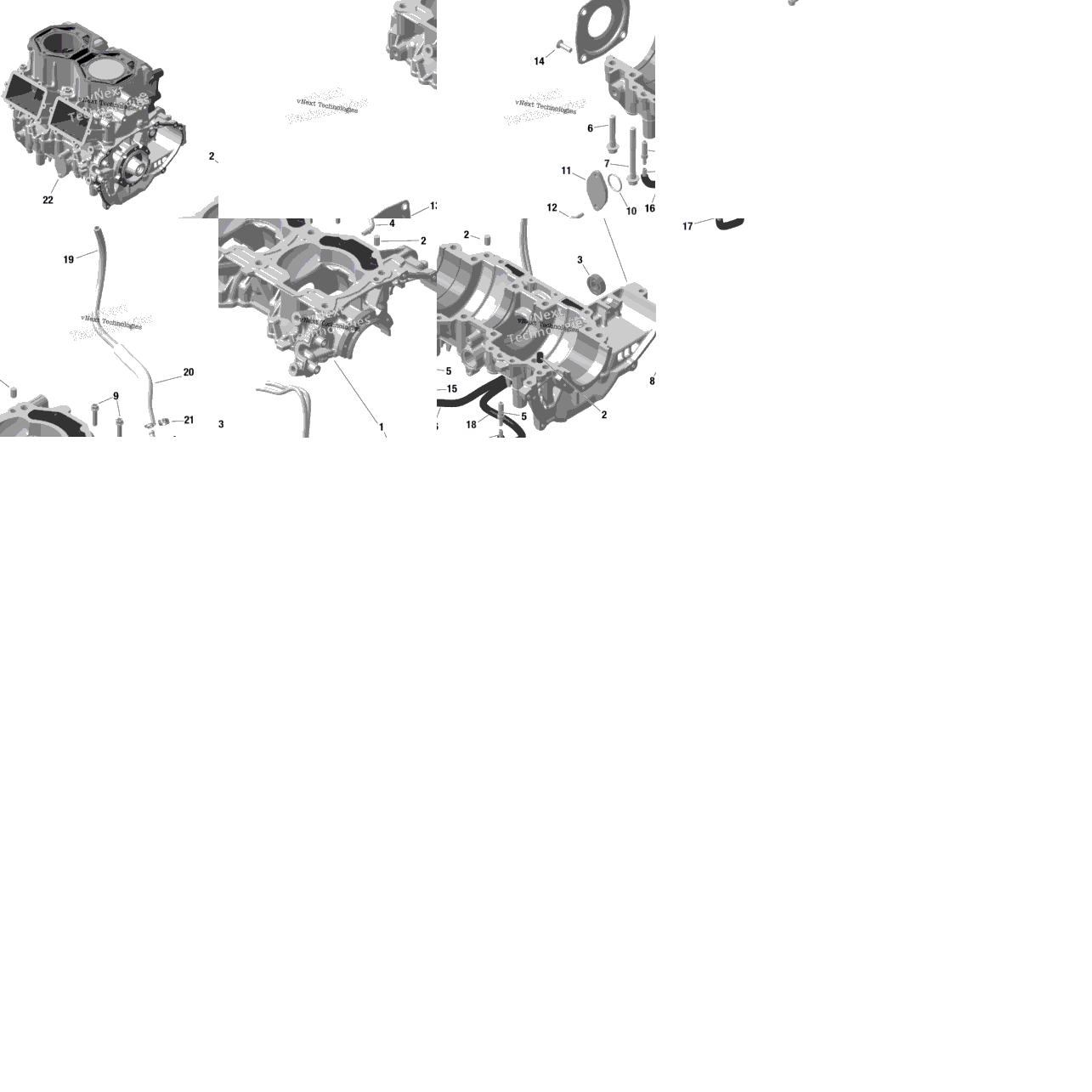 Rotax - Crankcase