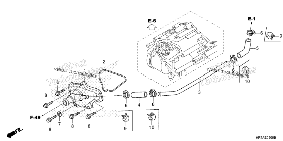 Water Pump Cover