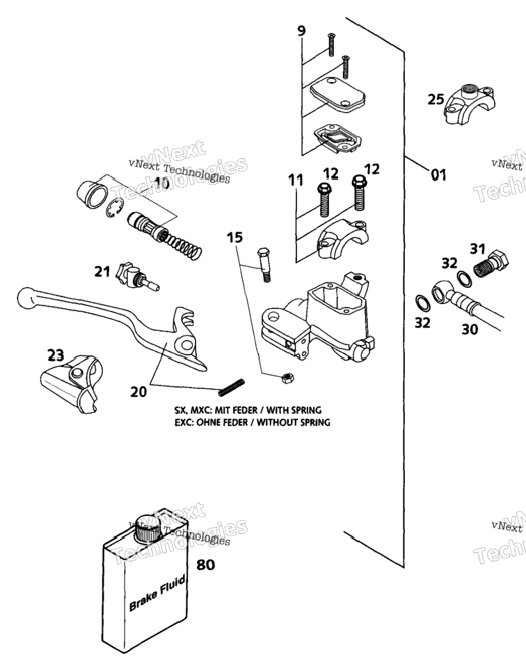 Hand Brake Cylinder