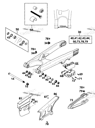 Swingarm, Chain Guard