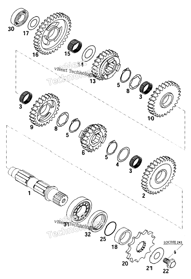 Transmission Ii 4/6 Gear