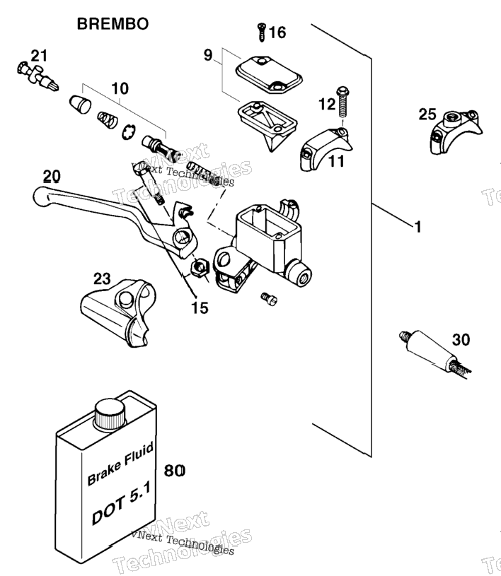 Hand Brake Cylinder