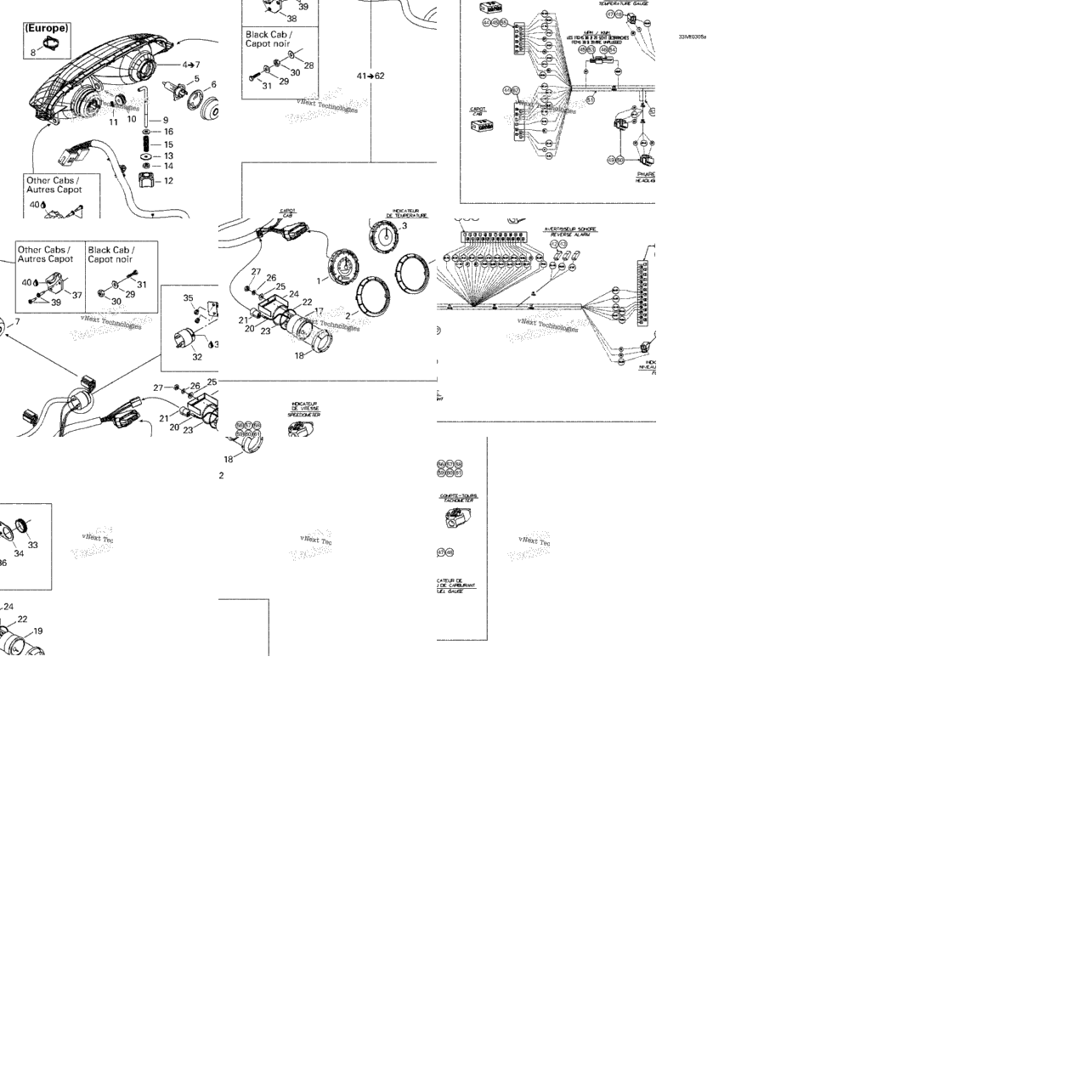 Electrical System - Hood