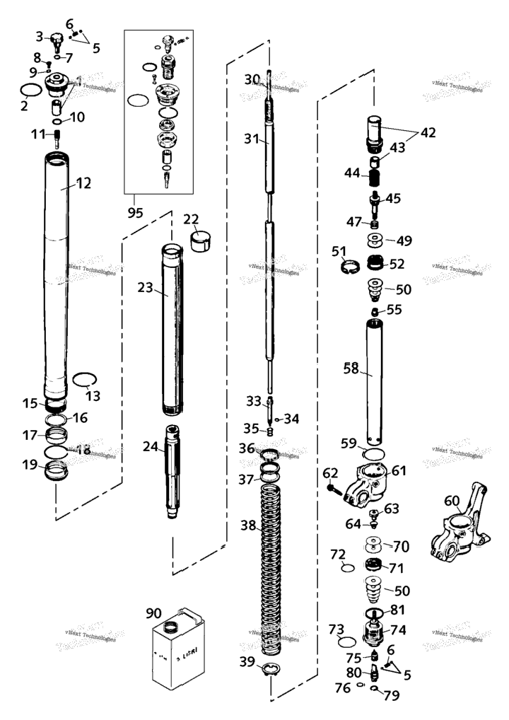 Fork Legs Wp Usd 43